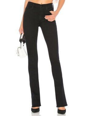 MOTHER The Runaway Jeans in Black Not Guilty Size 27